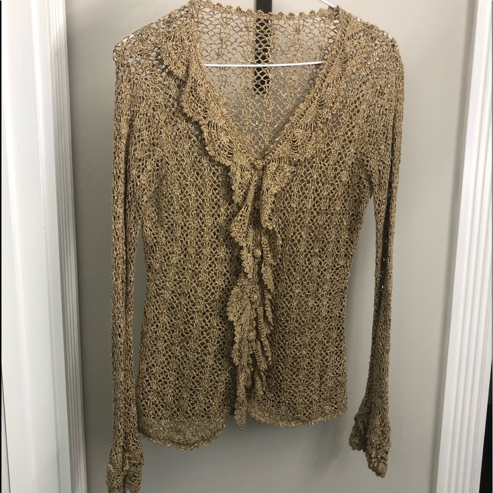 Sweater button down